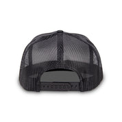 Black mesh cap on a white background. Badger Tool Belts