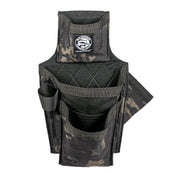 Badger Carpenter Tool bag, black camo, front view