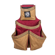 Carpenter Side-by-Side Fastener Bag - Inside-Out