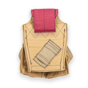 Trimmer V2 Side-By-Side Fastener Bag - Inside-Out