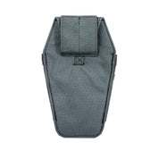 Badger Drill Holster, gunmetal, back view