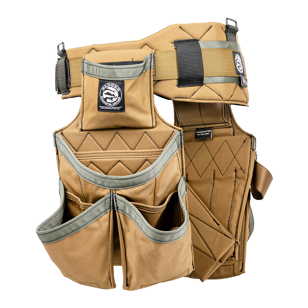 Carpenter Side-By-Side Tool Belt Setup