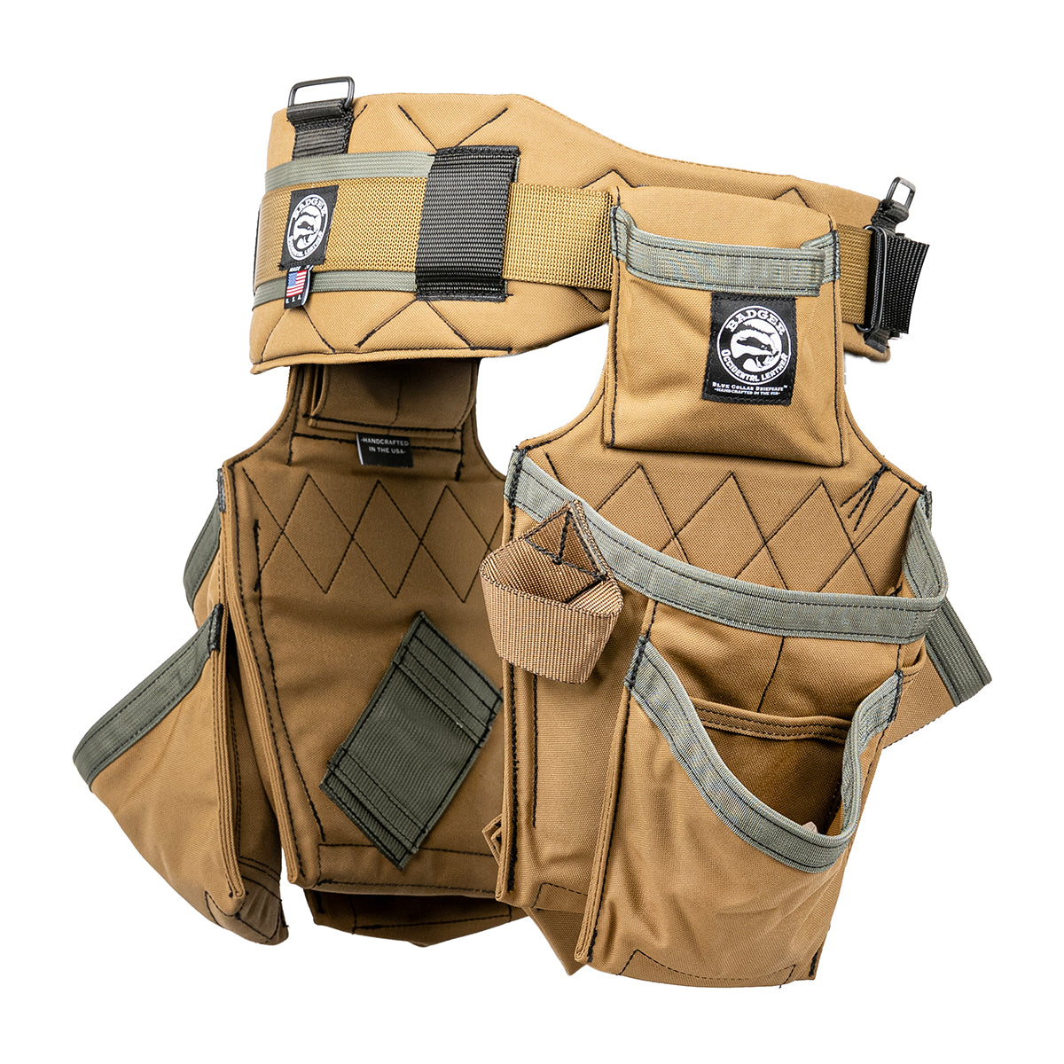 Carpenter Side-By-Side Tool Belt Setup