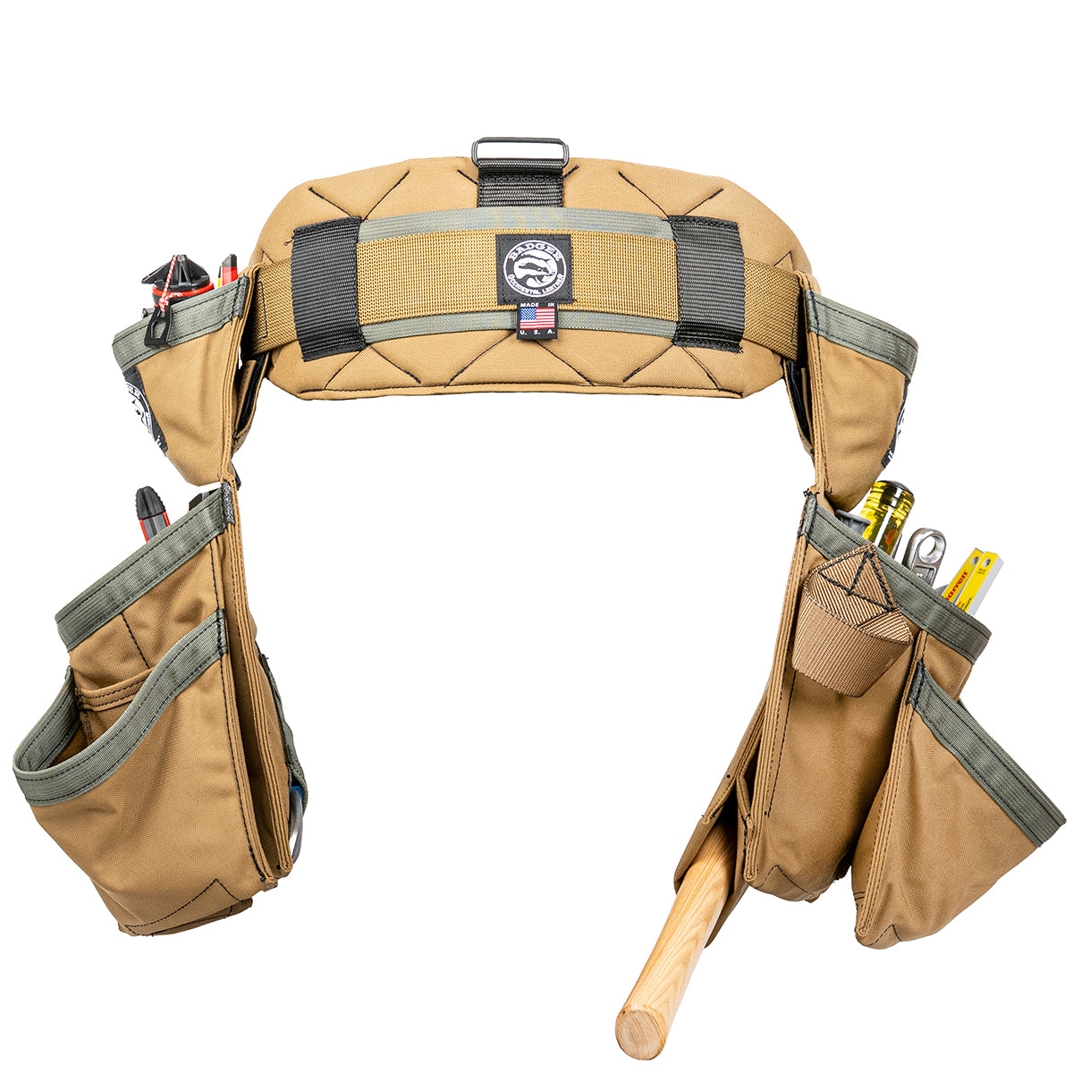Carpenter Side-By-Side Tool Belt Setup