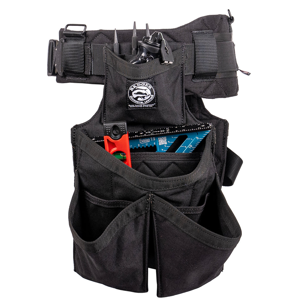 Carpenter Side-By-Side Tool Belt Setup - Solid