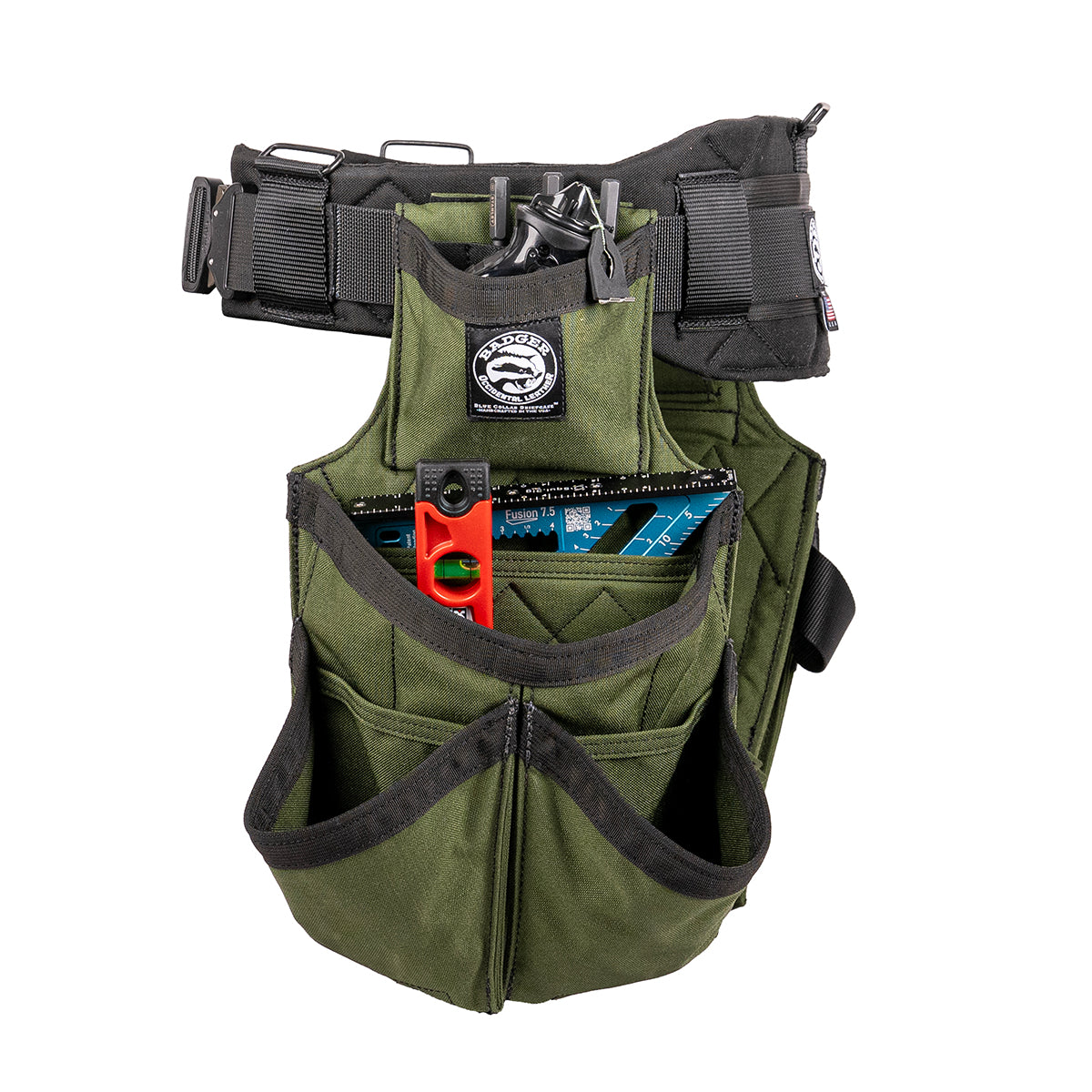 Carpenter Side-By-Side Tool Belt Setup