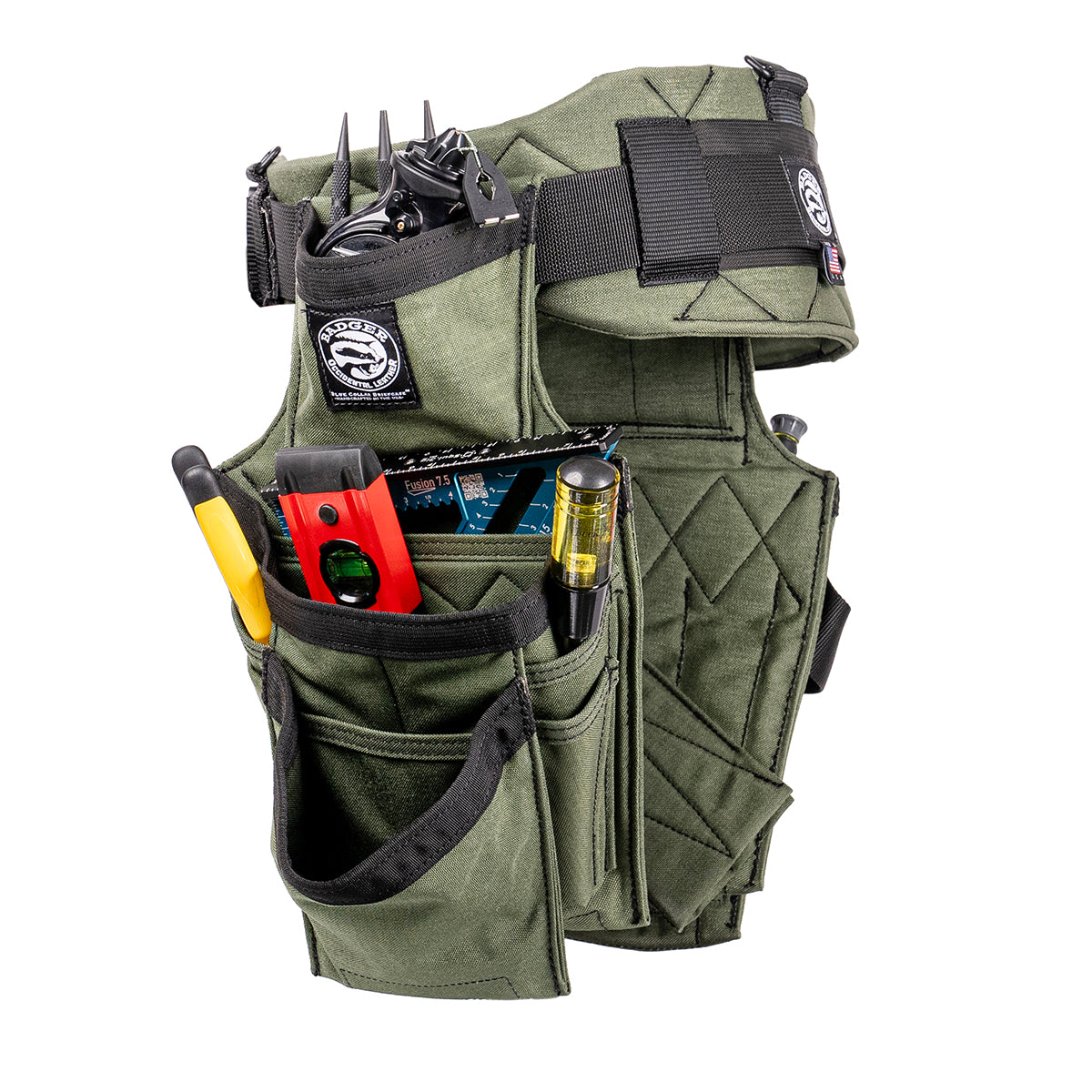 Carpenter Tool Belt Setup - Solid