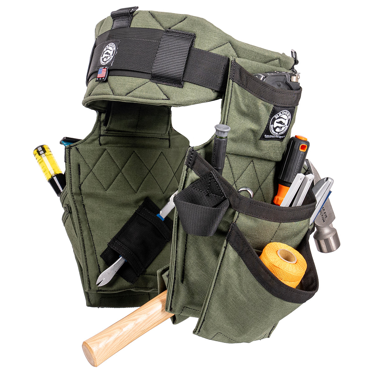 Carpenter Tool Belt Setup - Solid