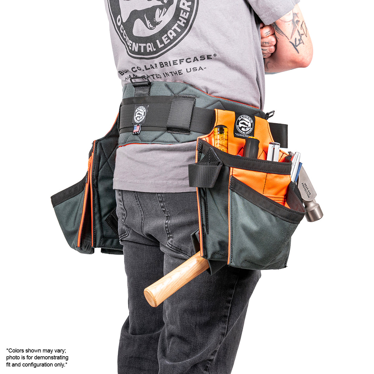 Trimmer Side-By-Side Tool Belt Setup - Solid