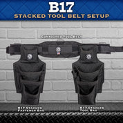 B17 Stacked Tool Belt Setup - Solid
