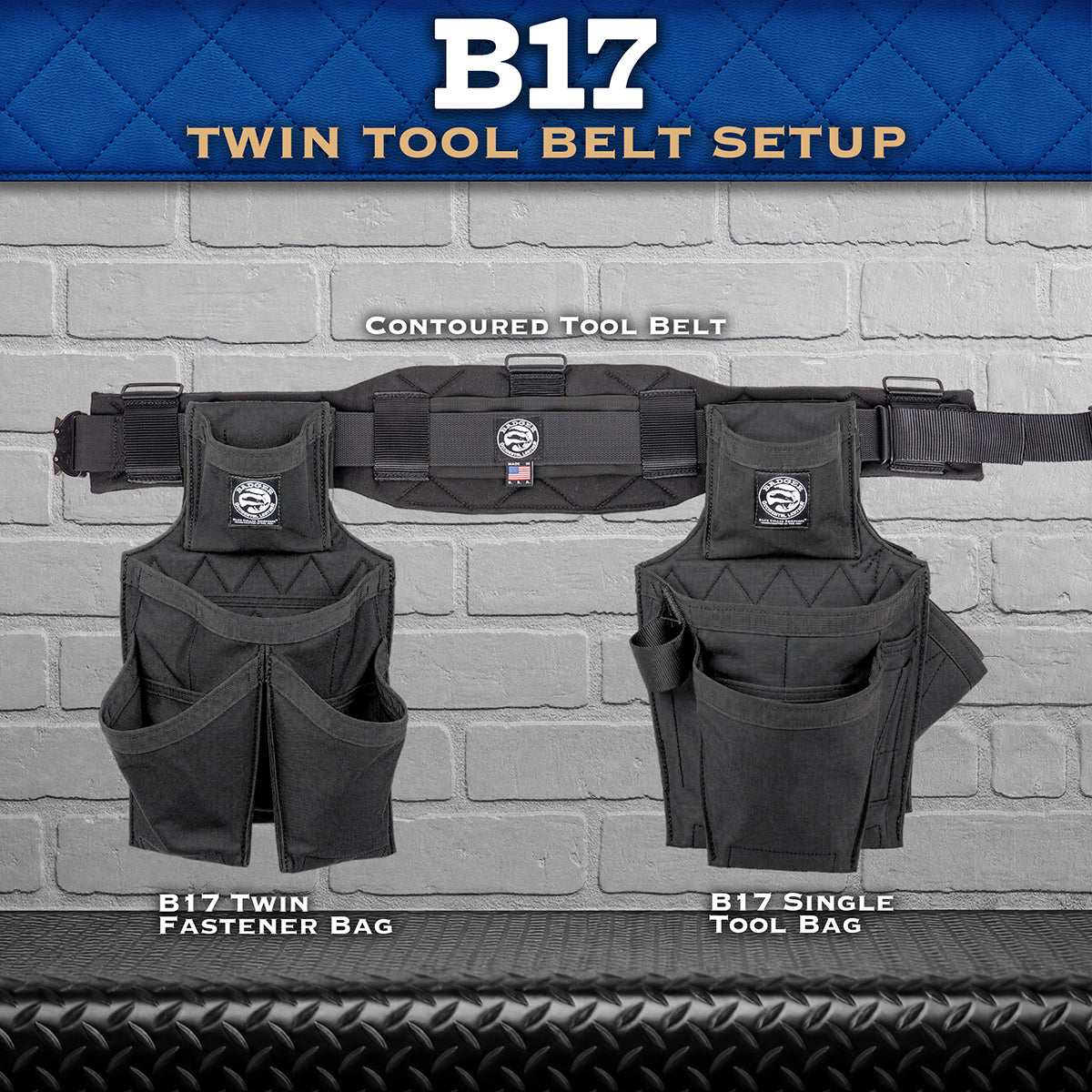 B17 Twin Tool Belt Setup