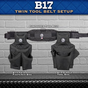 B17 Twin Tool Belt Setup